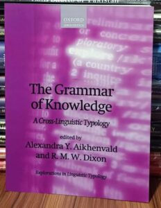 The Grammar of Knowledge