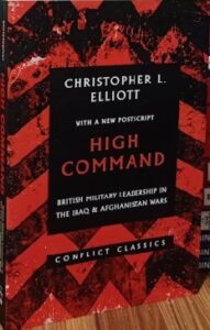 High Command Iraq Afghanistan Wars