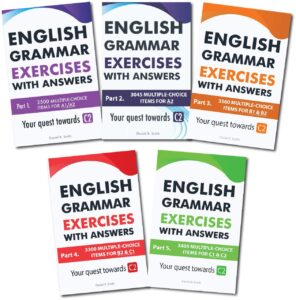 English grammar exercises with answers vol(1-5)
