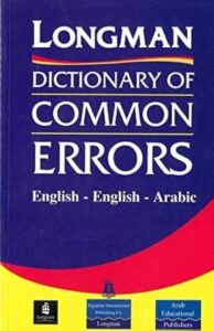 Longman Dictionary of Common Errors