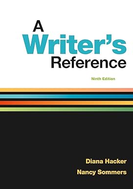 A Writer's Reference (Colour Print)