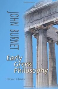 Early Greek Philosophy