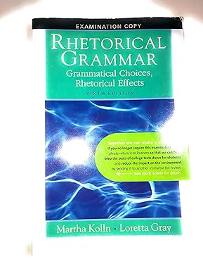 Rhetorical Grammar