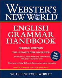 Webster′s New World English Grammar Handbook
