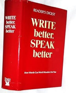 Write Better Speak Better