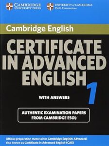 Certificate in Advanced English 1