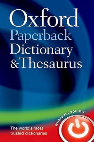 Oxford Dictionary & Thesaurus (Mat Paper) Hard Cover